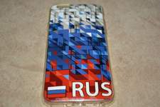 Чехол силиконовый CaseGuru для APPLE iPhone 6/6S (4.7), Патриотизм, тонкий, непрозрачный, матовый, с
