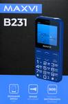Мобильный телефон Maxvi B231 blue