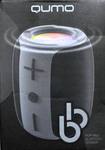Колонка беспроводная QUMO BatteryBeats BT5.0 5Вт IP64 FM SD USB AUX подсветка 1500мА·ч черны