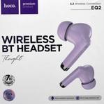 Наушники внутриканальные HOCO EQ2, Thought, Bluetooth, TWS, цвет: фиолетовый