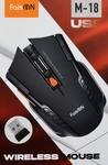 Мышь беспроводная FaisON, M-18, Use, цвет: чёрный