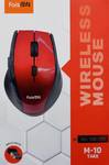 Мышь беспроводная FaisON, M-10, Take, цвет: красный
