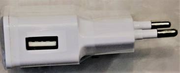 Зарядное устройство Afka-Tech ETA-U90EWE 1USB 2A белое техпак