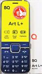 Телефон BQ 2448 ART L+ BLUE (2 SIM)