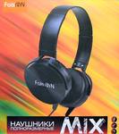 Наушники полноразмерные FaisON HP-17, Mix, микрофон, кнопка ответа, кабель 1.2м, цвет: черный