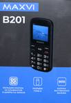 Мобильный телефон Maxvi B201 черный
