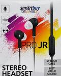 Гарнитура Smartbuy Pro JR SBH-105 черная / вставная