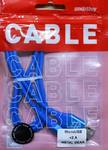Кабель соединительный USB(m)-microUSB(m) Smartbuy, 2А, 1.0m, синий