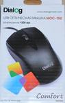 Мышь Dialog Comfort MOC-15U черная, 3 кнопки, USB