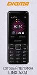Мобильный телефон Digma Linx A241 32Mb черный