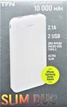 TFN АКБ 10000mAh SlimDuo white