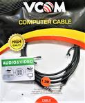 Кабель соединительный VCOM 3.5 Jack (M) / 3.5 Jack (M), стерео, аудио, 1.2 м.