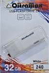 Флеш-накопитель USB  32GB  OltraMax  240  белый