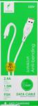 Кабель USB - micro USB SKYDOLPHIN S20V, 100 см (white)