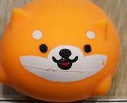 Антистресс игрушки Выжимяка собака (orange) 