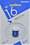 Флеш-накопитель 16Gb SmartBuy LARA, USB 2.0, пластик, синий
