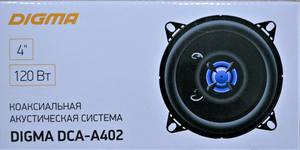 Автомобильные колонки DIGMA DCA-A402 10 см 2 шт