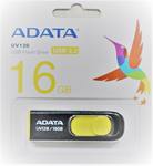 Флеш накопитель USB 16GB A-Data UV128 black/yellow / USB3.0