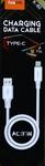 Кабель USB - Type-C FaisON K-80 Action, 1.0м, 3,0А, цвет: белый