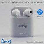 Беспроводные Bluetooth-наушники Dialog TWS ES-15BT (white)