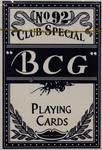 Карты игральные "BCG - 92", 54 шт, синяя рубашка