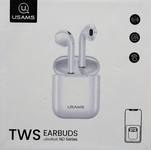 Наушники внутриканальные Usams US-ND001 TWS Earbuds, ND Series, bluetooth, цвет: белый