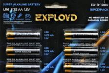 Батарейка AA Exployd LR6-18BL, 1.5B