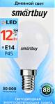 Лампа LED Smartbuy P45-12W/4000/E14