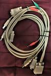 Переключатель KVM КВМ свитч VCOM VDS8004 2-port USB KVM Switch