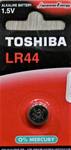 Батарейка Toshiba LR44-1BL, 1.5B,