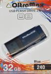 Флеш-накопитель USB  32GB  OltraMax  240  синий