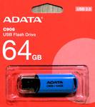  Флеш-накопитель USB  64GB  A-Data  C906  синий