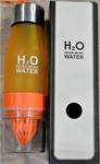  Бутылка для воды H2O QC650 с соковыжималкой, 650 мл (orange)