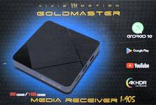 Приставка SMART TV GOLDMASTER I-905 2/16Gb, android 10, пульт IR