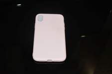 Накладка силиконовая матовая однотонная для iPhone XR 