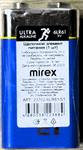 Батарейка Крона Mirex 6LR61-1P Ultra Alkaline, 9В