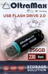 Флеш-накопитель USB  256GB  OltraMax  230  чёрный