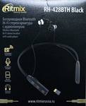 Гарнитура Ritmix RH-428BTH черный, Bluetooth, MP3-плеер