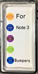 Бампер для Samsung Galaxy Note 3 прозрачно-черный