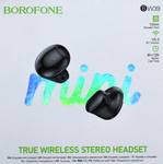 Наушники внутриканальные Borofone BW39, Enjoy, Bluetooth, TWS, цвет: чёрный