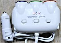 Автомобильный разветвитель прикуривателя - Cigarette Lighter 120W (тех.уп.)