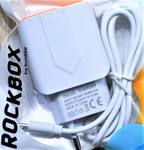 Зарядное устройство сетевое RockBox RC-M02, 1A micro USB (white)