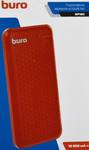 Мобильный аккумулятор Buro BP10G 10000mAh 2.1A красный