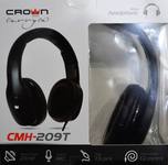 Гарнитура CROWN CMH-209T black 