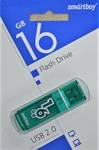 Флеш-накопитель 16Gb SmartBuy Glossy series, USB 2.0, зелёный