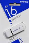 Флеш-накопитель 16Gb SmartBuy Paean, USB 2.0, белый
