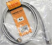 Кабель цифровой HDMI-HDMI 1.4V; 1m; TV-COM CG200FW-1M плоский, белый 