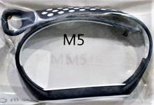 Ремешок - WB07 для \"Xiaomi Mi Band 5/Mi Band 6\" силиконовый Sport N (blue/white)