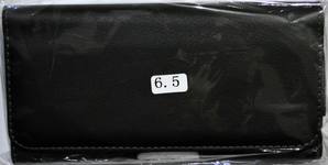 Чехол кобура  горизонтальный экокожа до 6.5 дюйма черный тех.п