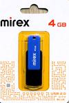 Флеш-накопитель 4Gb Mirex CITY, USB 2.0,  синий